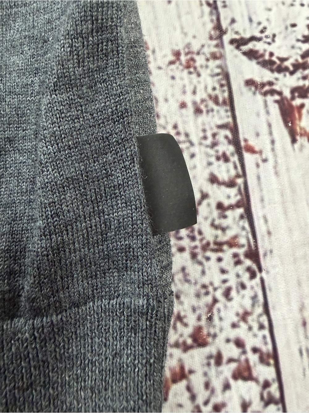 Rapha Women’s Breton Merino Wool Sweater Gray Black Medium - Picture 4 of 10